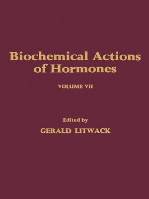 cover image of Biochemical Actions of Hormones, Volume 7